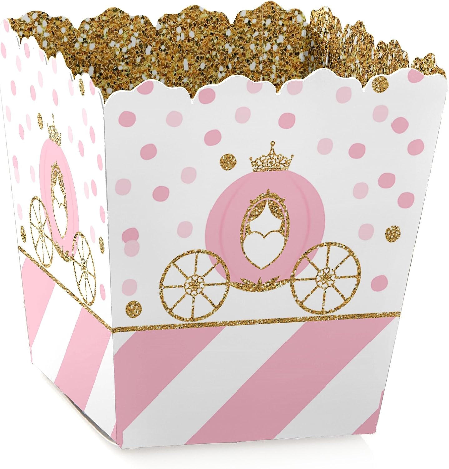 Little Princess Crown Candy Boxes - Set of 12