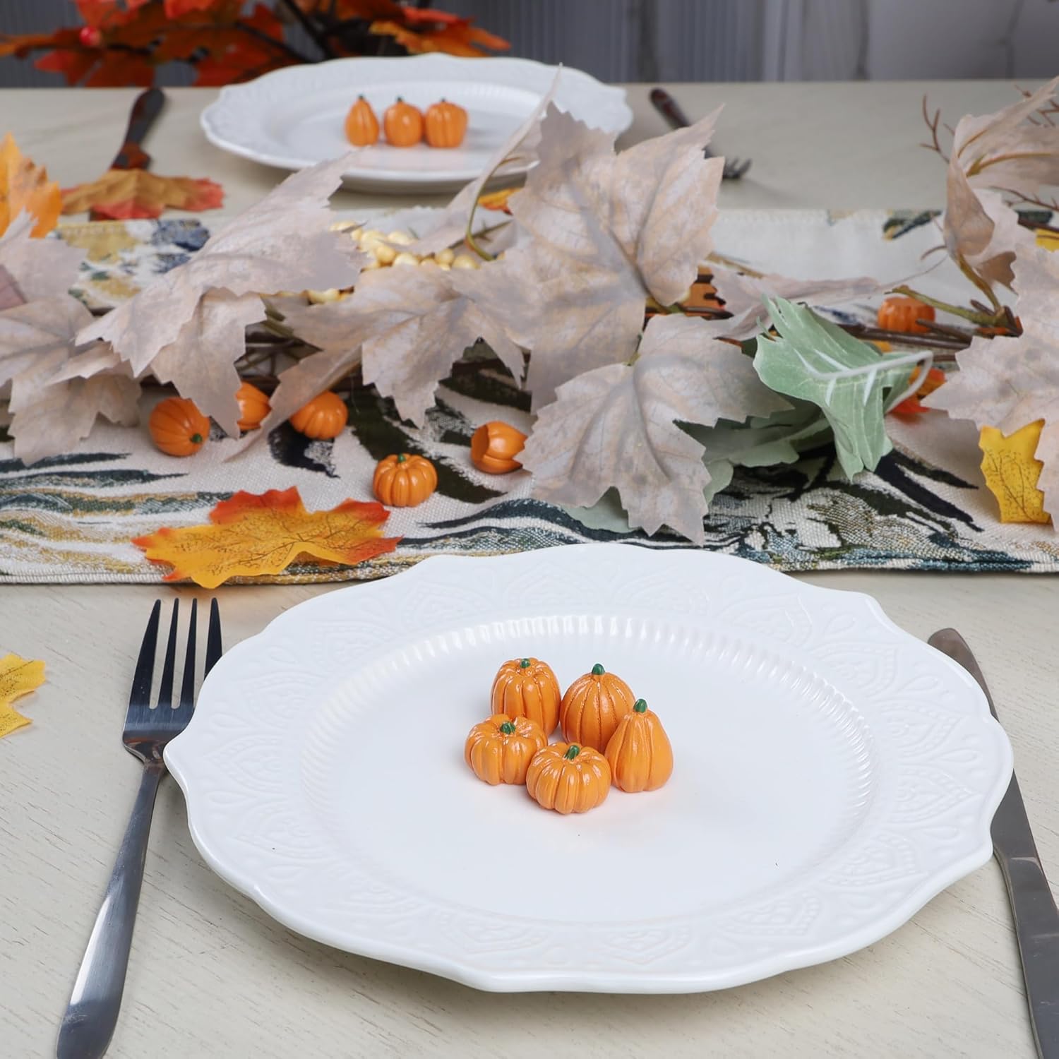 Winemana Mini Pumpkins Fall Decorations 80 Pack