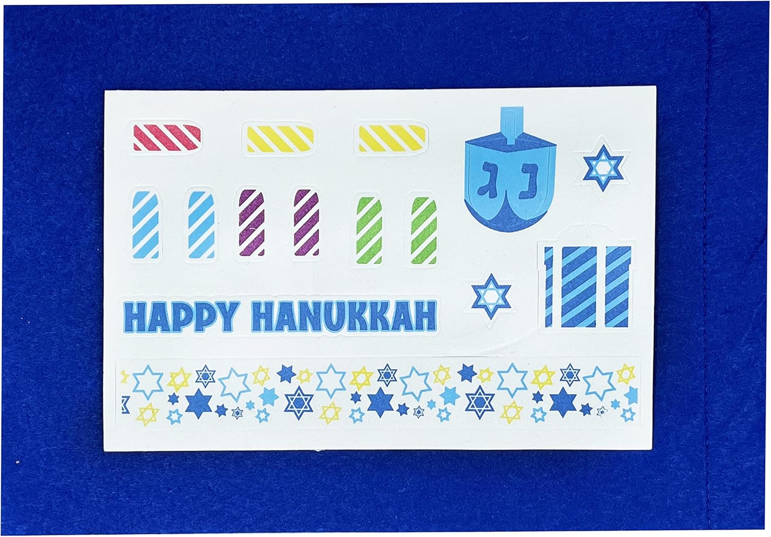 The Dreidel Company Hanukkah Banner Craft Kit 2 Pack