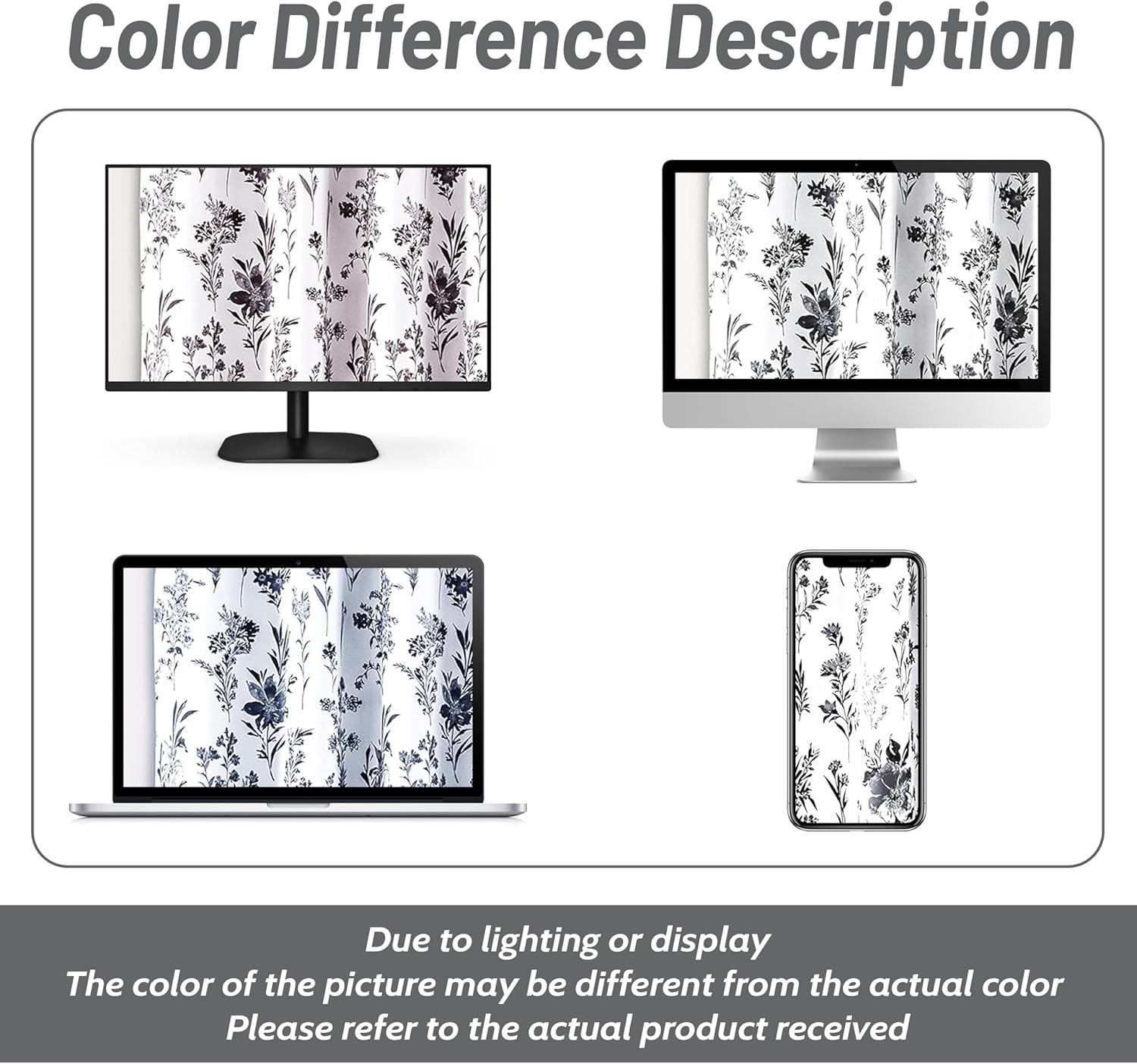 DriftAway Sylvia Floral Pattern Lined Thermal Curtains