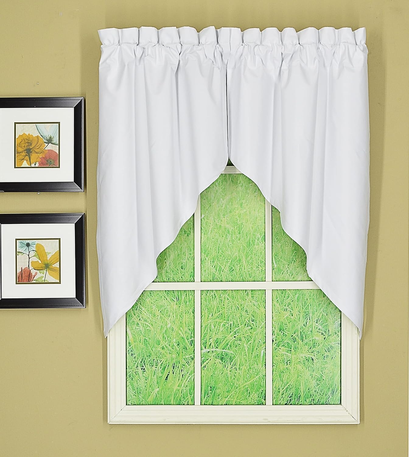 Todays Curtain Horizon 3 Layer Lock Blackout Thermal Swag 38 Inch