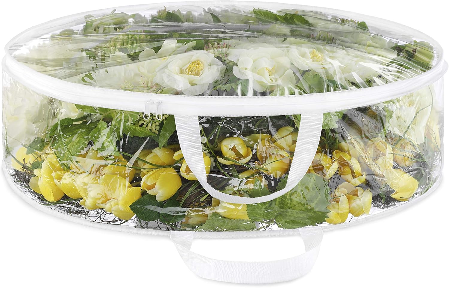 Whitmor Clear Everyday Wreath Bag 1