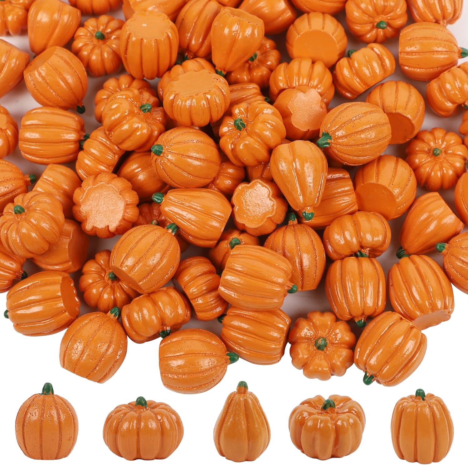 Winemana Mini Pumpkins Fall Decorations 80 Pack