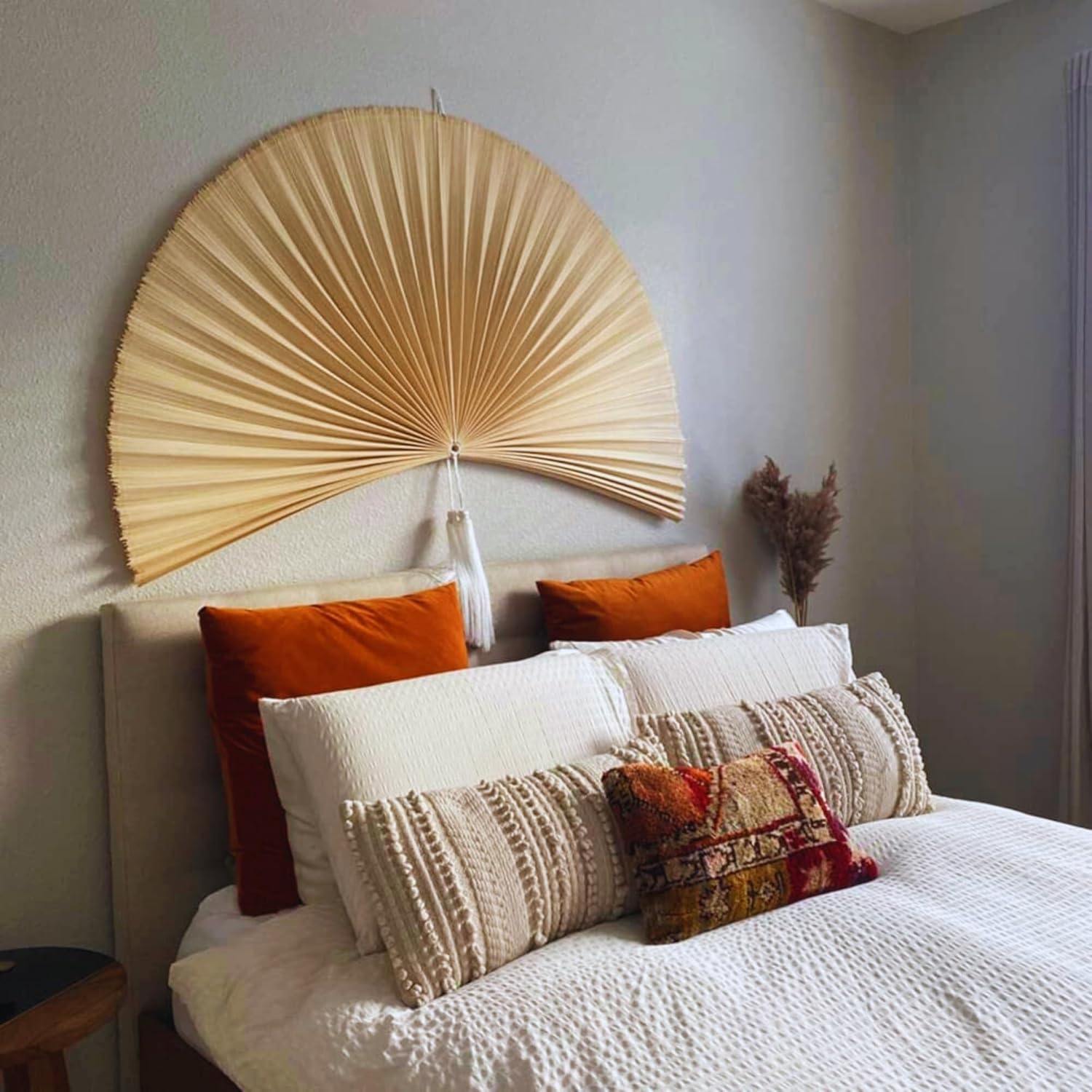 ChumDecor Japanese Giant Fan Wall Art 48 Inch