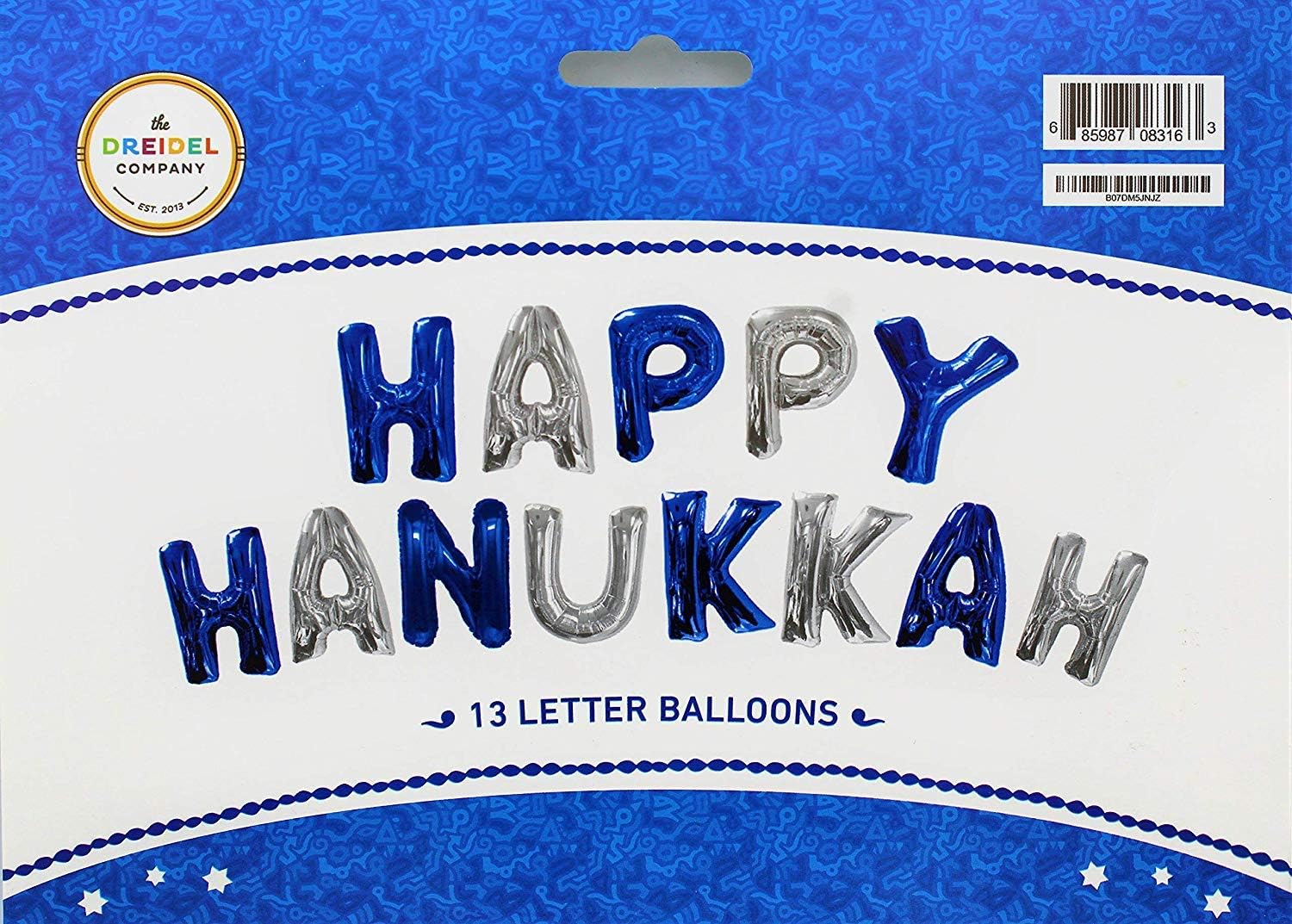 The Dreidel Company Hanukkah Balloons Decor