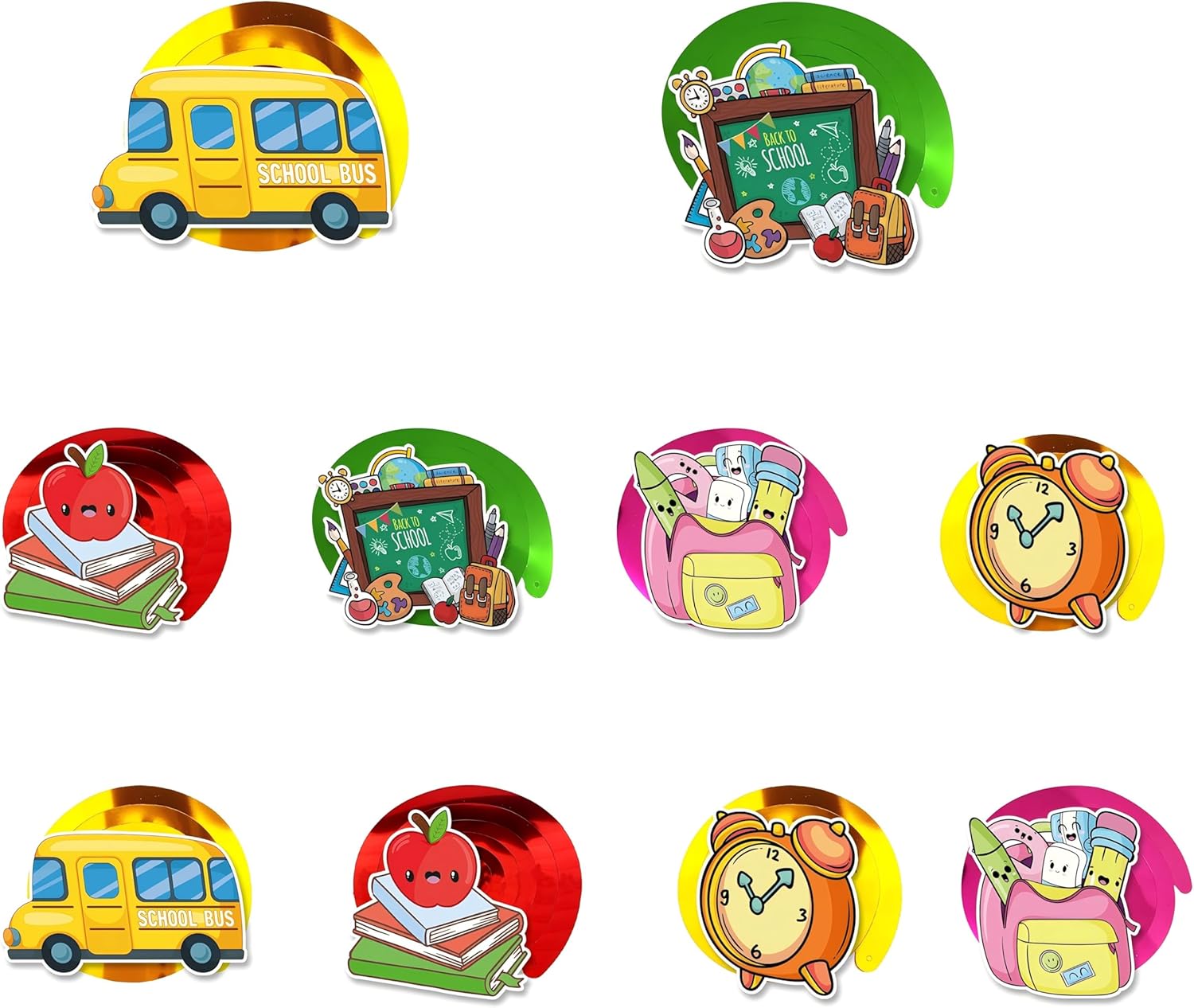 Kaluofan Back to School Decorations 20PCS Set
