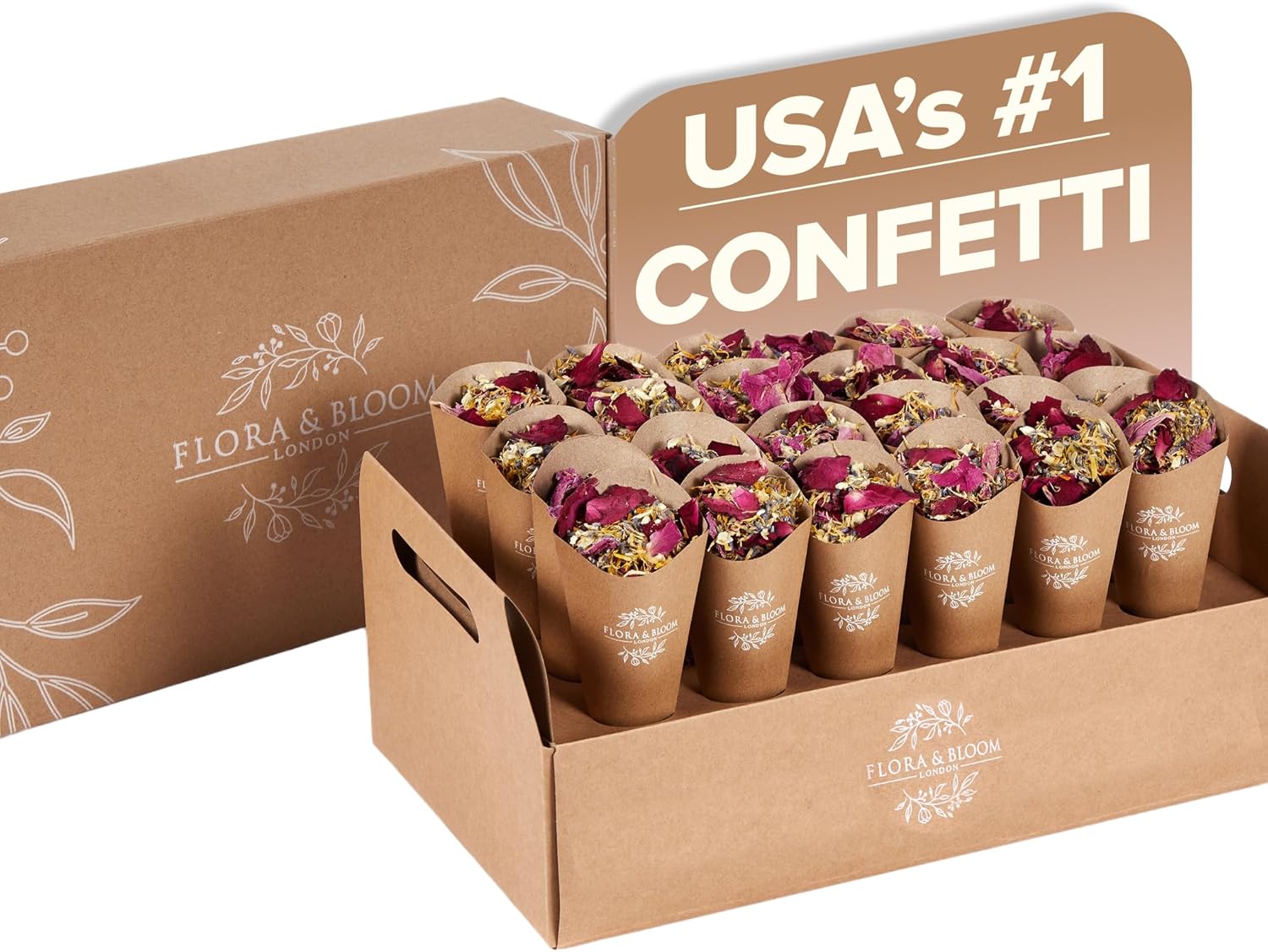 Flora Bloom Biodegradable Confetti Kit 3 Litres