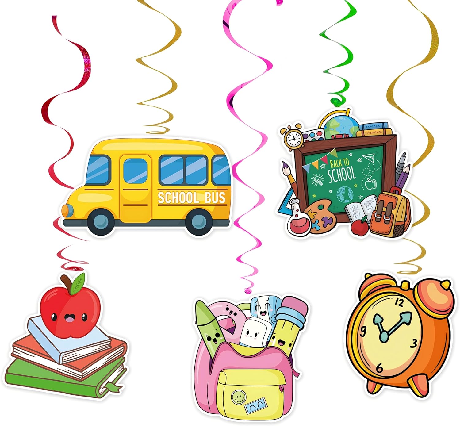 Kaluofan Back to School Decorations 20PCS Set
