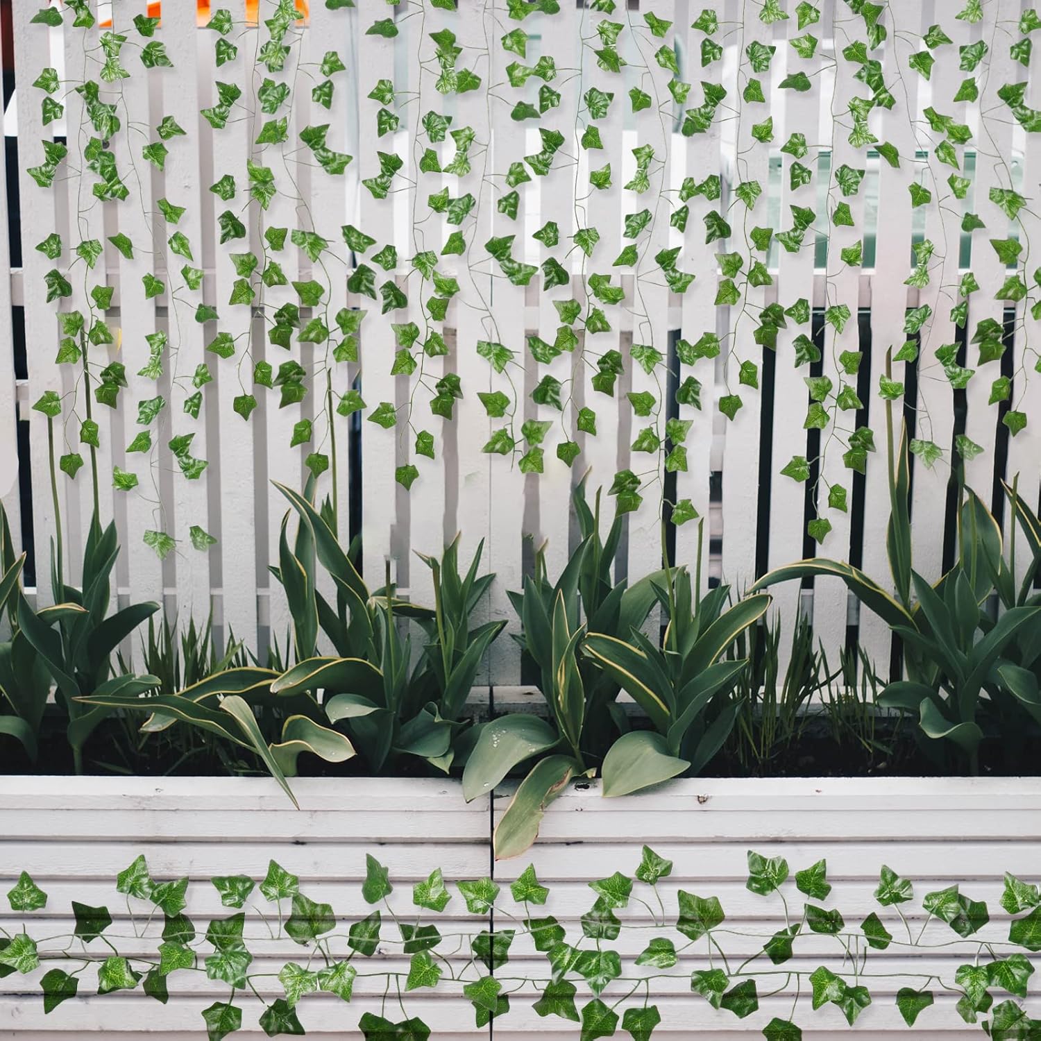 Fake Vines Room Decor 12 Pack 84 Feet Ivy Garland