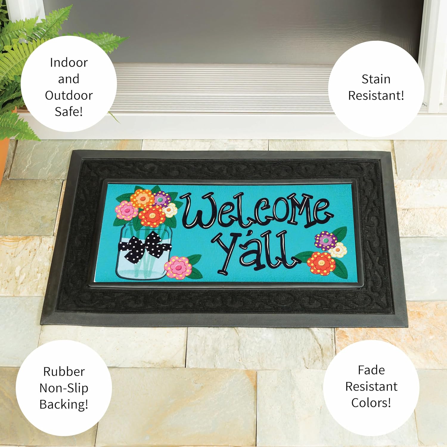 Evergreen Flag Sassafras Bundle - 5 Seasonal Doormats Set