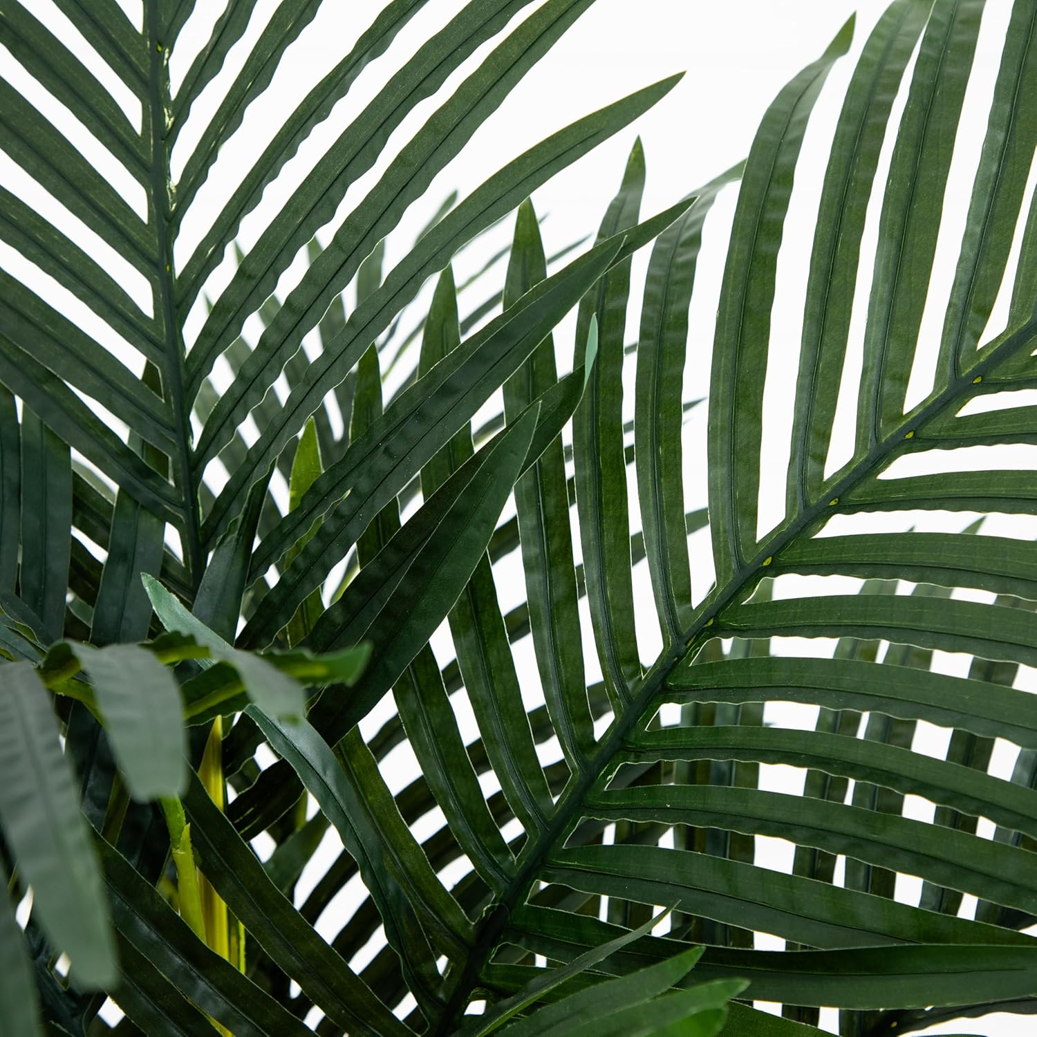 Nearly Natural 4ft Golden Cane Palm Artificial Tree 1