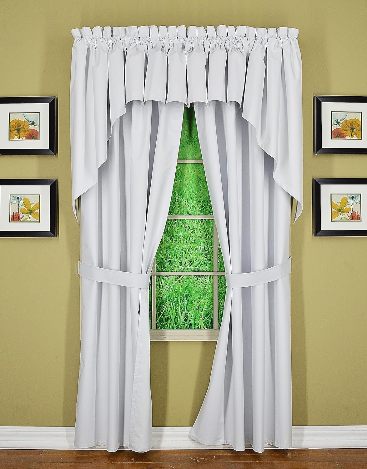 Todays Curtain Horizon 3 Layer Lock Blackout Thermal Swag 38 Inch