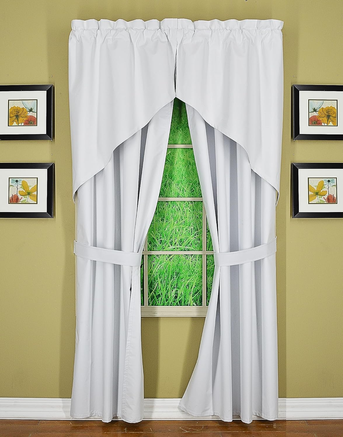 Todays Curtain Horizon 3 Layer Lock Blackout Thermal Swag 38 Inch