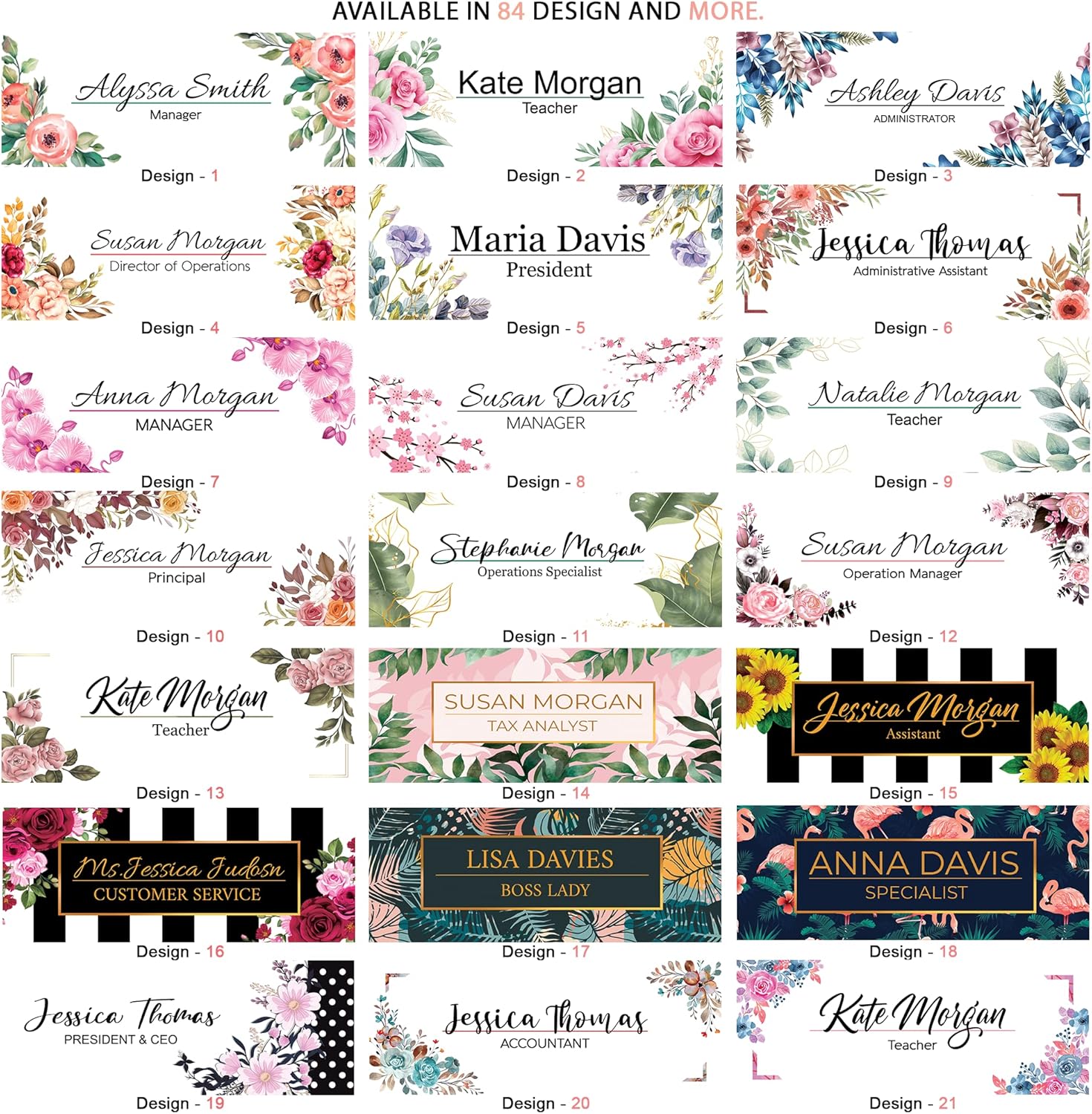 ARTSWAVE Personalized Acrylic Name Plate