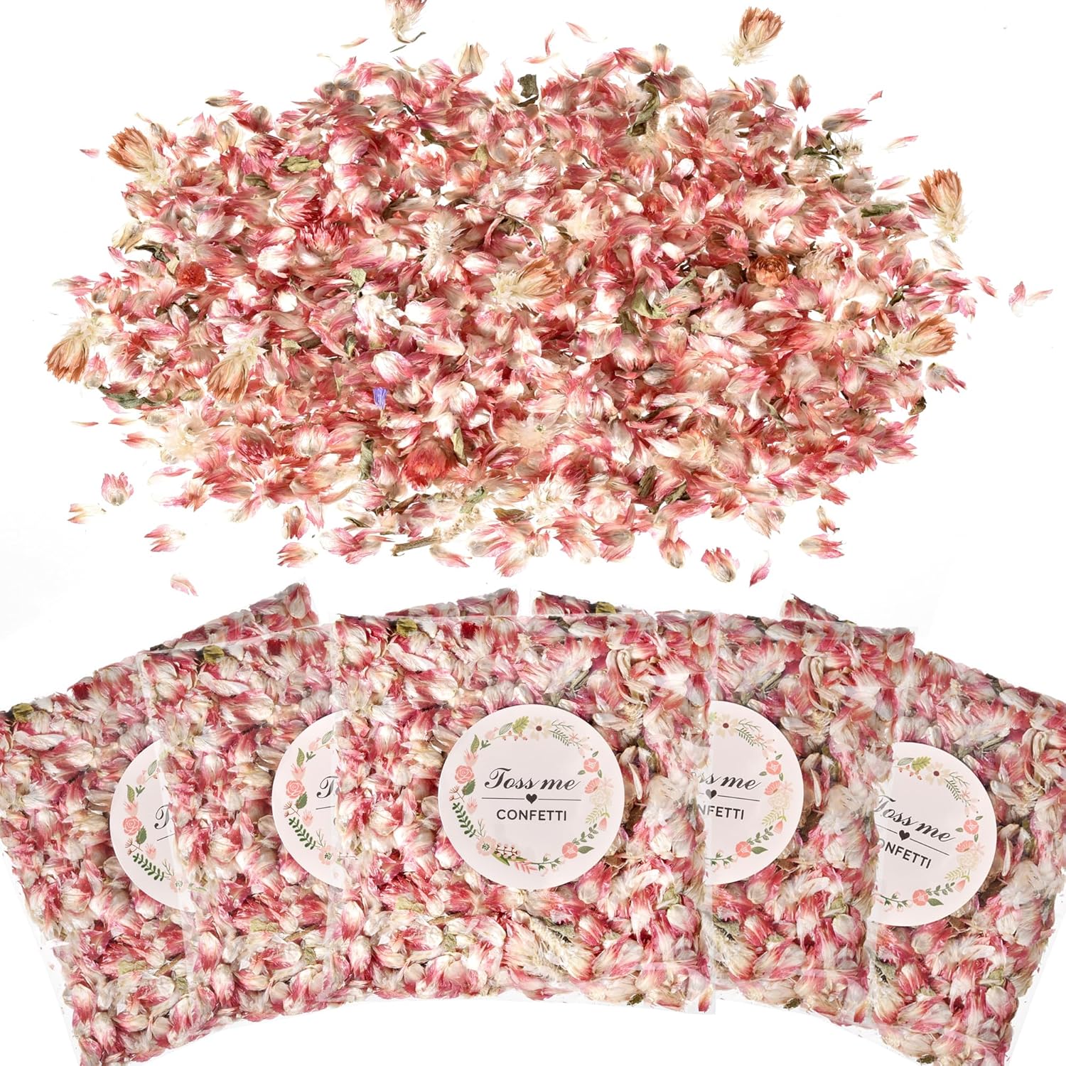 20 Pack Biodegradable Confetti Petals for Wedding