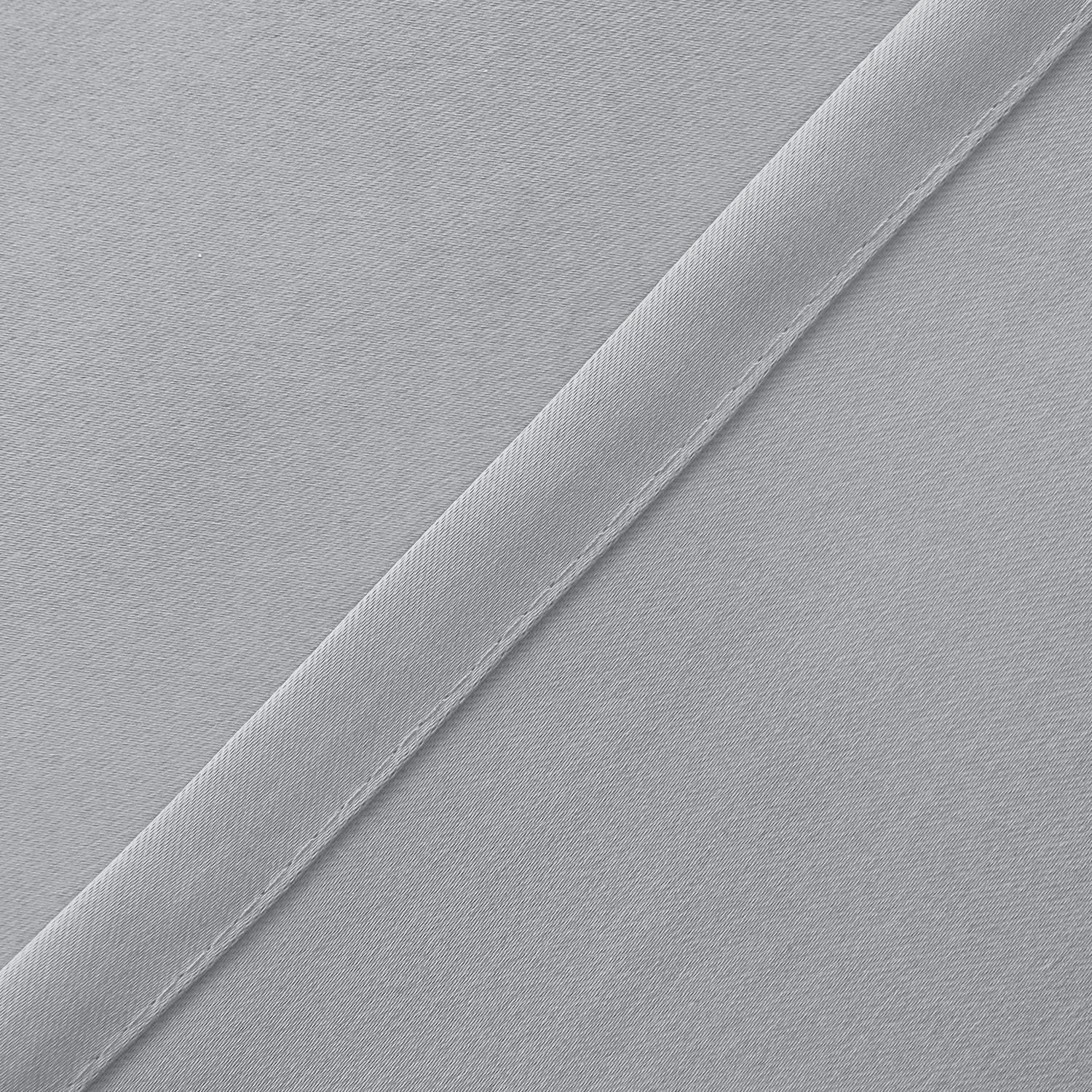 Hiasan Valance Curtains Silver Grey 52x18 1 Panel